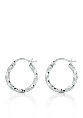 Sterling Silver Hoop Earrings