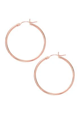 14Ky Hoop Earring