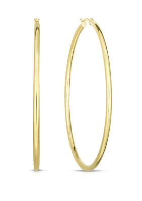 Gold Hoop Earrings