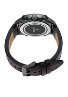 Men's Stainless Steel Black IP Prospex Radio Sync Solar Chronograph Watch
