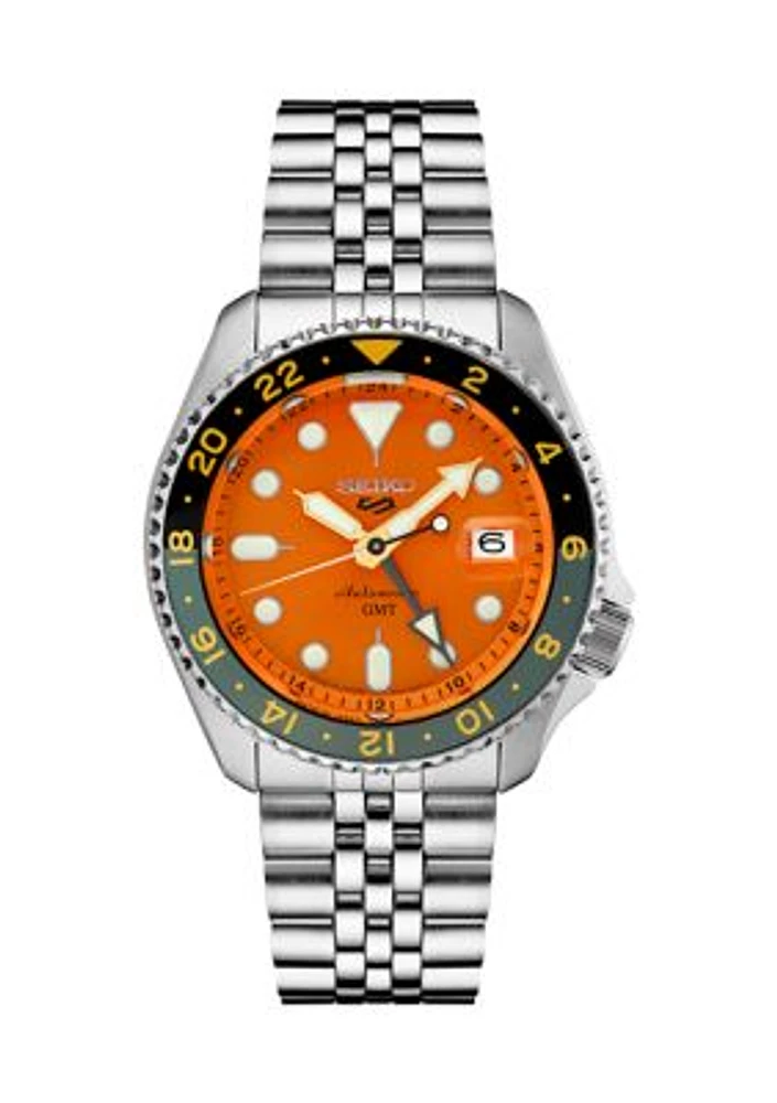 5 Sports Stainless Steel Automatic Watch