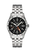 Seiko 5 Sports Stainless Steel Automatic Black Dial Watch