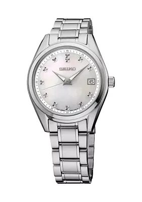 Stainless Steel Essential Diamond Watch