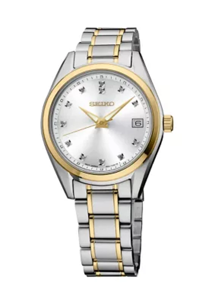 Essential Two Tone Diamond Watch