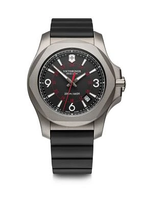 Men's Titanium I.N.O.X. Rubber Strap Watch