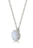 Lab Created 1.4 ct. t.w. Created Opal Pendant in Sterling Silver