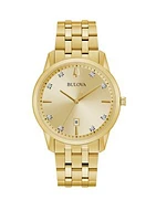 Men's Sutton Gold Tone Dial Watch