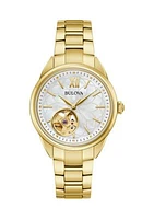 Women's 34.5 Millimeter Classic Sutton Gold-Tone Bracelet Watch 