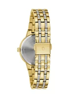 Crystal Gold Watch