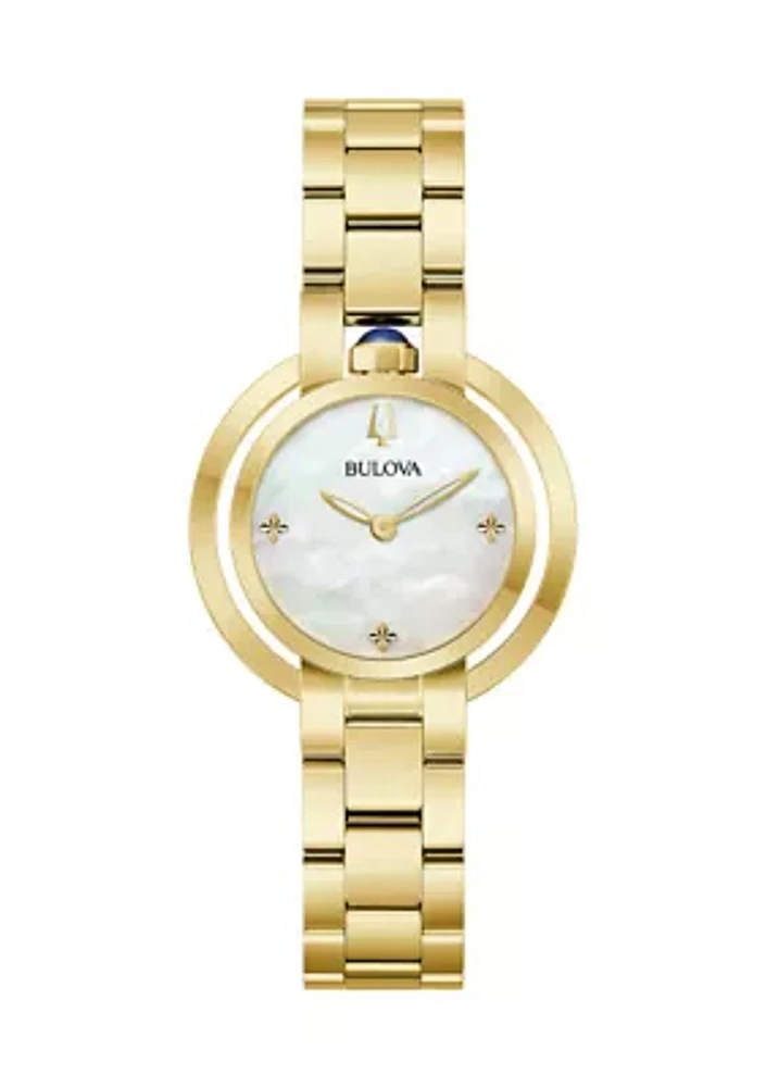 Gold Bracelet Watch 