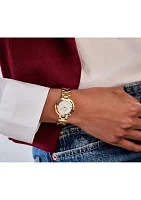 Gold Bracelet Watch 