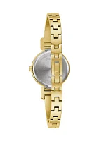 Modern Gold Tone Watch 