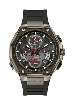 Black Stainless Steel Precisionist Bracelet Watch 