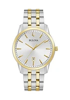 Men's Classic Sutton Two-Tone Stainless Steel Bracelet Watch