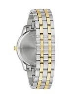 Men's Classic Sutton Two-Tone Stainless Steel Bracelet Watch