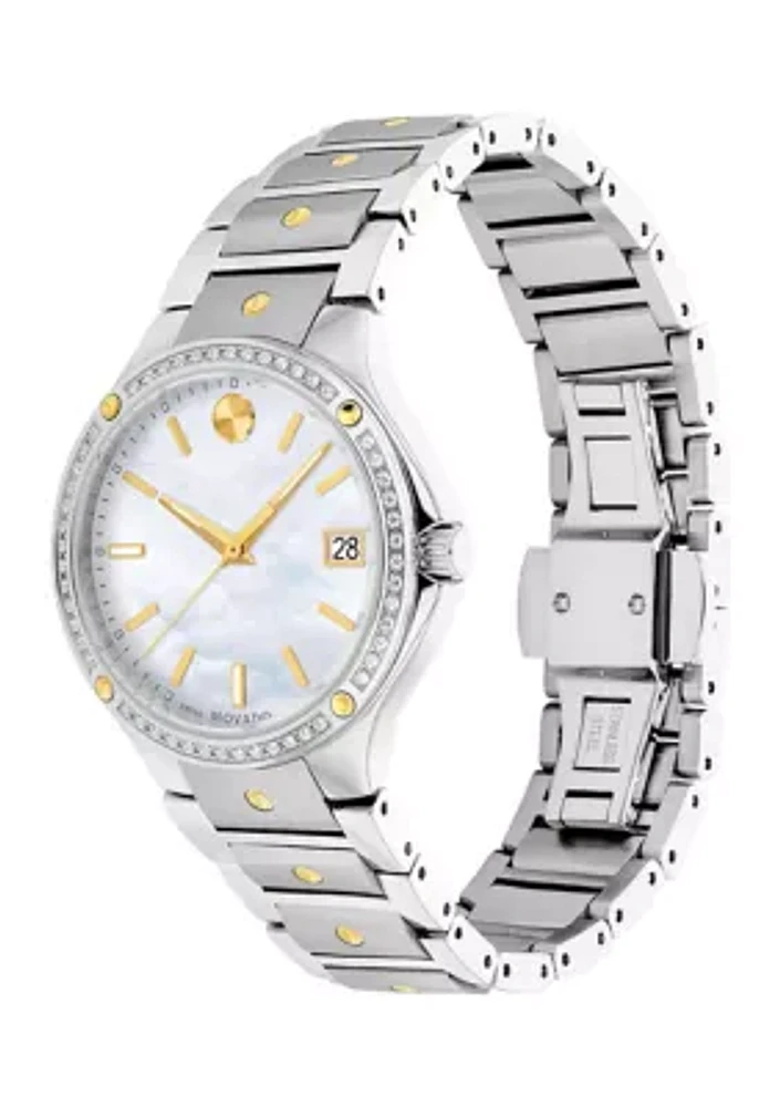 Two Tone Bracelet Watch