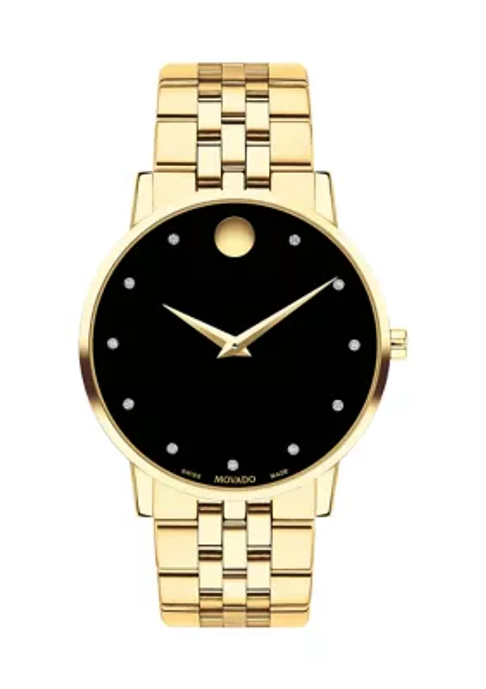 Gold Tone Bracelet Watch