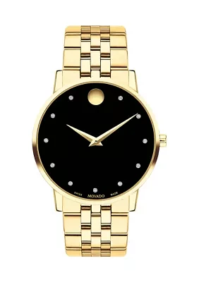 Gold Tone Bracelet Watch