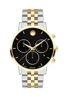 Men's Core Museum Classic Chrono Two Tone Bracelet