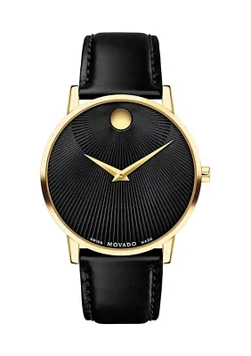 Men's Black Dial Watch