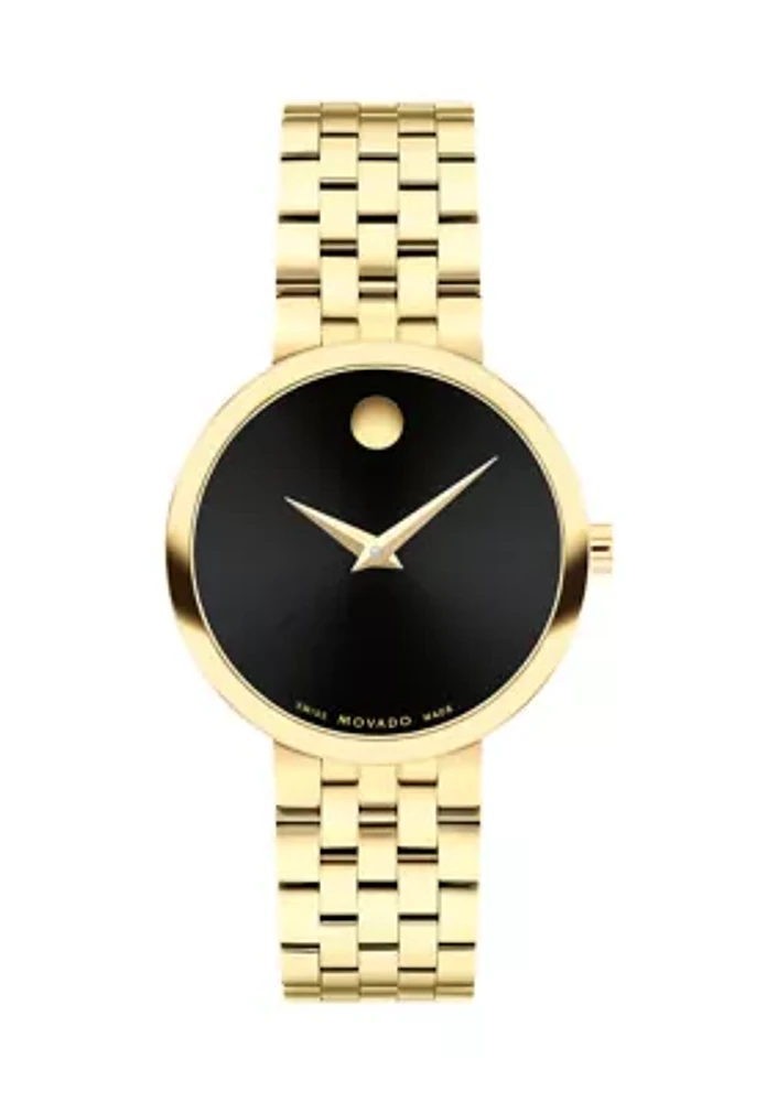 Women's Museum Classic Multi Link Gold Watch