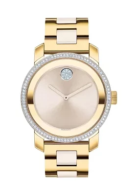 Gold Bracelet Watch 