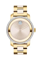 Gold Bracelet Watch 