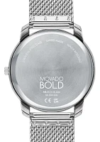 Bold Thin Silver Tone Watch