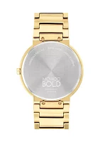 Men's Bold Horizon Yellow Dial Watch