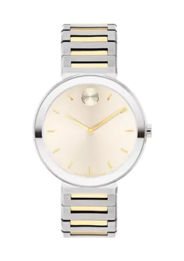 Women's Bold Horizon Beige Dial Watch