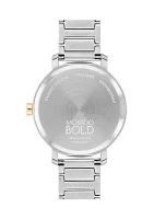 Women's Bold Evolution 2 Two Tone Bracelet Watch 