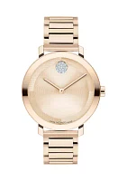 Women's Bold Evolution 2 Rose Gold Bracelet Watch