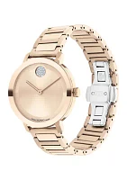 Women's Bold Evolution 2 Rose Gold Bracelet Watch