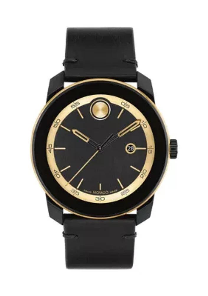 Men's Bold TR90 Gold Accent Watch