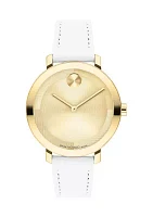 Yellow Gold Dial Watch 