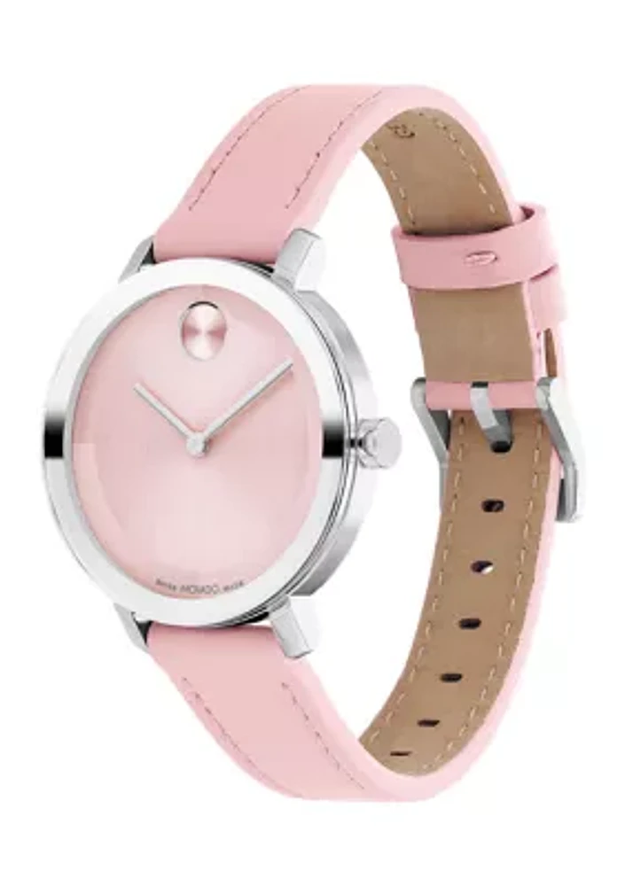 Pink Dial Watch 