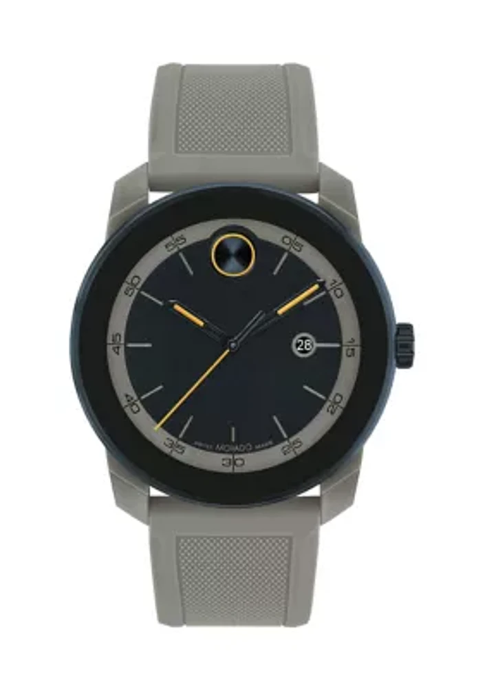 Men's Bold TR90 Gray Strap Watch