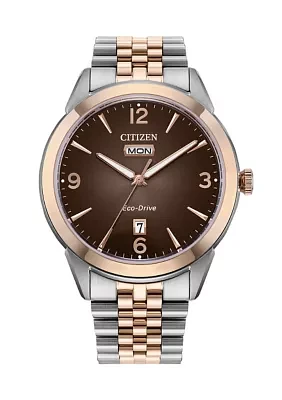 Men's Classic Rolan Two-Tone Bracelet Watch, 40.5 mm