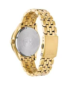 Men's Corso Gold-Tone Stainless Steel Watch With Date