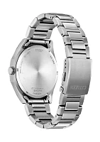 Men's Bulova Sport Casual Sport Casual Silver-Tone Stainless Steel Bracelet Watch - 41 mm