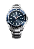 Men's Eco-Drive Stainless Steel Dive Watch