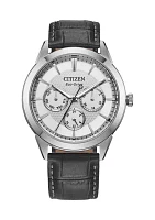 Men's Classic Eco Rolan Gray Strap Watch 