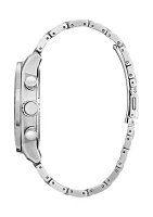 Men's Weekender Brycen Silver Tone Bracelet Watch - 44 Millimeter