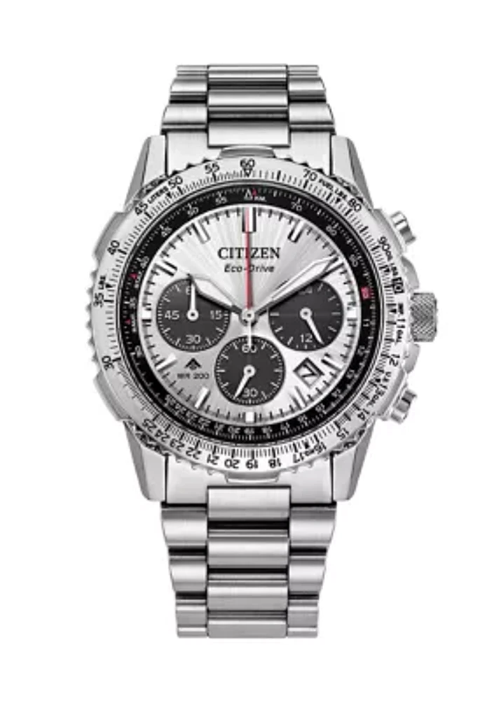 Men's Promaster Navihawk Silver-Tone Bracelet Watch