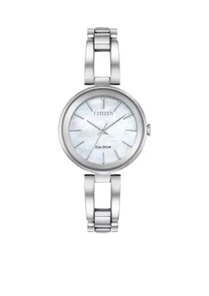 Women's Stainless Steel Eco-Drive Axiom Watch