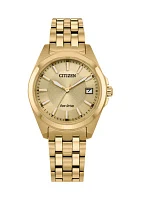 Women's Classic Peyton Gold Tone Stainless Steel Bracelet Watch 