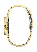 Women's Classic Peyton Gold Tone Stainless Steel Bracelet Watch 