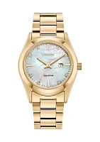 Women's Sport Luxury Sport Gold Tone Bracelet Watch - 33 Millimeter