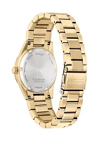 Women's Sport Luxury Sport Gold Tone Bracelet Watch - 33 Millimeter