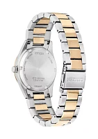 Women's Sport Luxury Sport Two Tone Bracelet Watch - 33 Millimeter